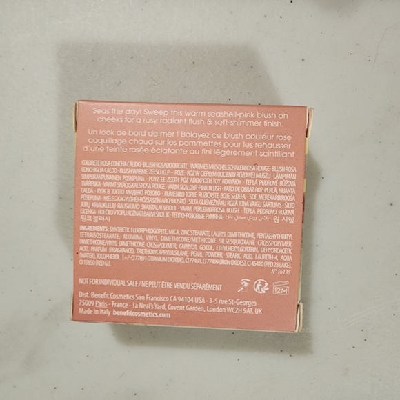 Benefit Cosmetics Shellie Blush Mini - Picture 3 of 3